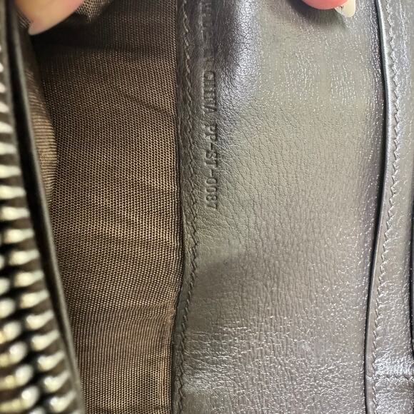 Celine Leather and fabric Monogram long wallet - Picture 11 of 12